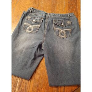 Size 14 Cato High Rise Blue Denim Blue Jeans Decorated Pockets